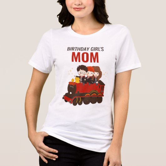 ハリーポッター™キャラクターマジカルアーチ誕生日 トライブレンドＴシャツ (正面)