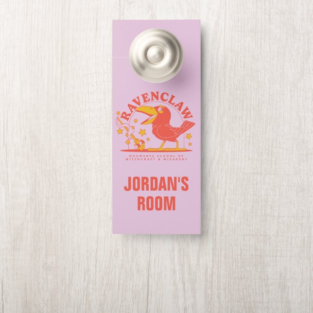 ハリーポッター™ |キュートRAVENCLAW™ホグワーツ学校 ドアノブサイン (ノブ)