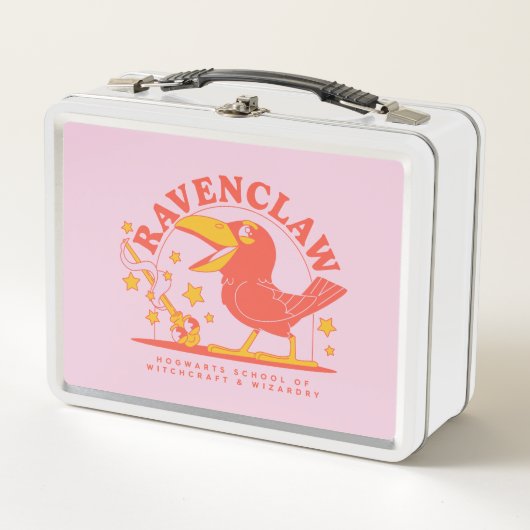 ハリーポッター™ |キュートRAVENCLAW™ホグワーツ学校 メタルランチボックス (正面)