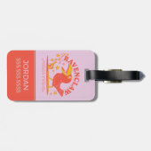 ハリーポッター™ |キュートRAVENCLAW™ホグワーツ学校 ラゲッジタグ (裏面横)