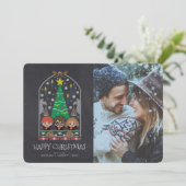 ハリーポッター™クロスステッチホリデー 招待状 (スタンド正面)