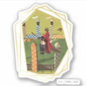 ハリーポッター™ゴールデンスニッチを求める シール (正面)