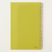 ハリーポッター™ゴールデンスニッチを求める プランナー手帳 (裏面)