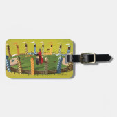 ハリーポッター™ゴールデンスニッチを求める ラゲッジタグ (正面横)