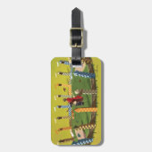 ハリーポッター™ゴールデンスニッチを求める ラゲッジタグ (正面縦)