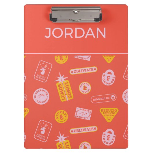 ハリーポッター™ |スペルのパターン クリップボード (正面)