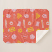 ハリーポッター™ |スペルのパターン シェルパブランケット (正面(横))