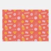 ハリーポッター™ |スペルのパターン ラッピングペーパーシート (正面2)