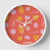 ハリーポッター™ |スペルのパターン 壁時計 (正面)