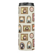 ハリーポッター™チビ(小さくかわいく書いた感じ)写真枠パターン タンブラー (裏面)