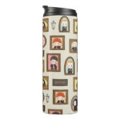 ハリーポッター™チビ(小さくかわいく書いた感じ)写真枠パターン タンブラー (回転右)