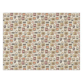 ハリーポッター™チビ(小さくかわいく書いた感じ)写真枠パターン テーブルクロス (正面(横))