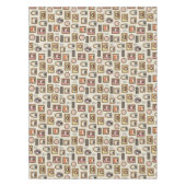 ハリーポッター™チビ(小さくかわいく書いた感じ)写真枠パターン テーブルクロス (正面)