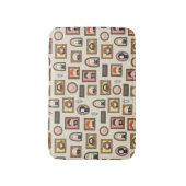 ハリーポッター™チビ(小さくかわいく書いた感じ)写真枠パターン バスマット (正面縦)