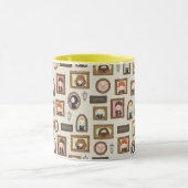 ハリーポッター™チビ(小さくかわいく書いた感じ)写真枠パターン マグカップ (中央)