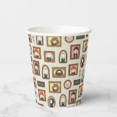 ハリーポッター™チビ(小さくかわいく書いた感じ)写真枠パターン 紙コップ (裏面)