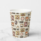 ハリーポッター™チビ(小さくかわいく書いた感じ)写真枠パターン 紙コップ (右)