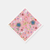 ハリーポッター™ |チョコレートフロッグ&キャンディパターン スタンダードカクテルナプキン (角)