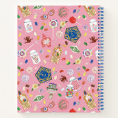 ハリーポッター™ |チョコレートフロッグ&キャンディパターン ノートブック (裏面)