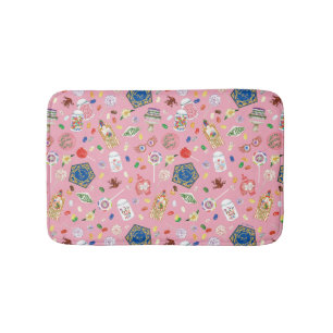 ハリーポッター™  チョコレートフロッグ&キャンディパターン バスマット