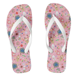 ハリーポッター™  チョコレートフロッグ&キャンディパターン ビーチサンダル