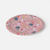 ハリーポッター™ |チョコレートフロッグ&キャンディパターン ペーパープレート (アングル)