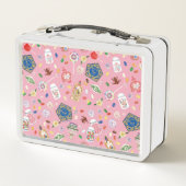 ハリーポッター™ |チョコレートフロッグ&キャンディパターン メタルランチボックス (裏面)