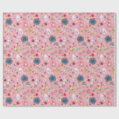 ハリーポッター™ |チョコレートフロッグ&キャンディパターン ラッピングペーパー (フラット)