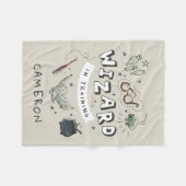 ハリーポッター™ |トレーニングのウィザード フリースブランケット (正面(横))