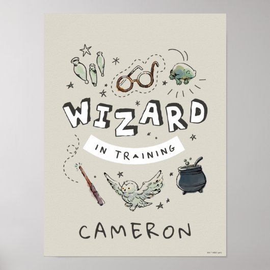 ハリーポッター™ |トレーニングのウィザード ポスター (正面)