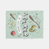 ハリーポッター™ |トレーニングのシーカー フリースブランケット (正面(横))