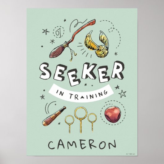 ハリーポッター™ |トレーニングのシーカー ポスター (正面)