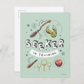 ハリーポッター™ |トレーニングのシーカー ポストカード (正面/裏面)