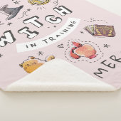 ハリーポッター™ |トレーニング中の魔女 シェルパブランケット (3/4)