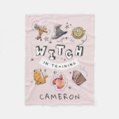 ハリーポッター™ |トレーニング中の魔女 フリースブランケット (正面)