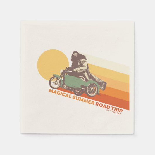 ハリーポッター™ ハグリッドの魔法の夏のロードトリップ スタンダードカクテルナプキン (正面)