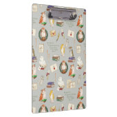 ハリーポッター™ |フクロウ文字のパターン クリップボード (右)