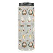 ハリーポッター™ |フクロウ文字のパターン タンブラー (裏面)