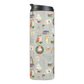 ハリーポッター™ |フクロウ文字のパターン タンブラー (回転右)