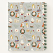 ハリーポッター™ |フクロウ文字のパターン ノートブック (裏面)