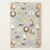 ハリーポッター™ |フクロウ文字のパターン プランナー手帳 (裏面)