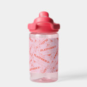 ハリーポッター™ |プラットフォー9 3/4列車チケット ウォーターボトル (背面)