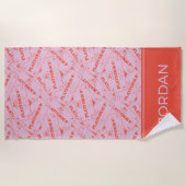 ハリーポッター™ |プラットフォー9 3/4列車チケット ビーチタオル (正面)