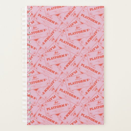 ハリーポッター™ |プラットフォー9 3/4列車チケット プランナー手帳 (正面)