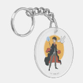 ハリーポッター™ヘドウィグイラストレーション キーホルダー (正面左)