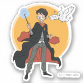 ハリーポッター™ヘドウィグイラストレーション シール (正面)