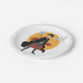 ハリーポッター™ヘドウィグイラストレーション ペーパープレート (アングル)