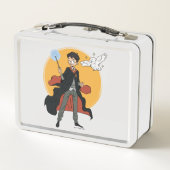 ハリーポッター™ヘドウィグイラストレーション メタルランチボックス (裏面)