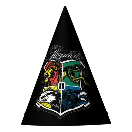 ハリーポッター™ |ホグワーツ™アスレティックバッジ パーティーハット (正面)