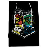 ハリーポッター™ |ホグワーツ™アスレティックバッジ ミディアムペーパーバッグ (正面)